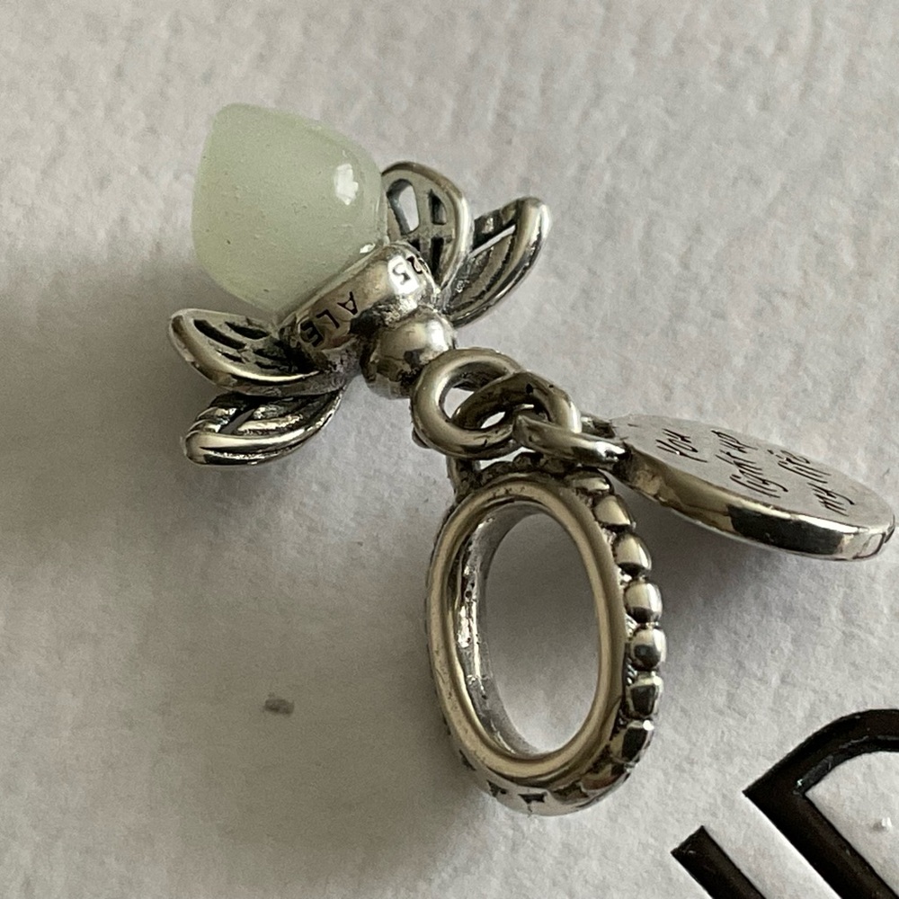 Pandora glow-in-the-dark charm "You Light Up My Life" - Picture 6 of 8